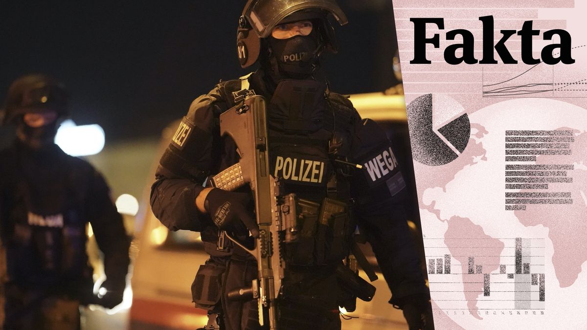 Fakta: Vídeňský teror děsí. Útočníkům se povedlo vymknout ze statistiky